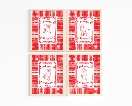 The Hot Doggy Card Print